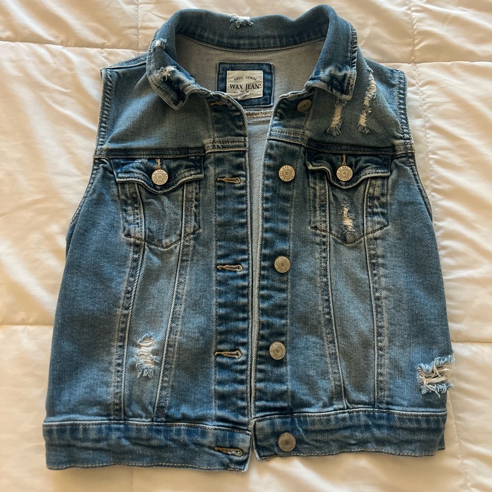 Wax Jean Blue Denim Jacket